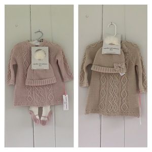 NWT 2x Cupcakes And Cashmere Baby Outfits w/ Hats